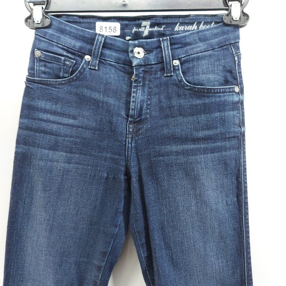 7 For All Mankind  Kara Bootcut Jeans size 25 - Picture 3 of 12